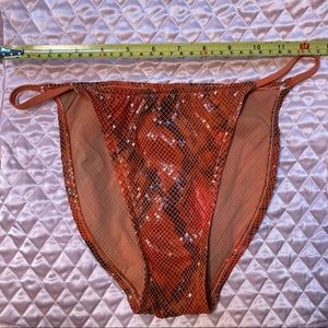 Vintage Victoria’s Secret snake print bikini bottoms